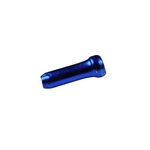 Brake & Gear Cable Inner Wire End Crimp Tidy Anodised Alloy in Blue 10 Pack - ETC Shop