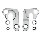 Twin Pack Derailleur Gear Hanger Giant 131 XTC Anthem Trance Reign Talon Stance Silver - ETC Shop