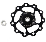 Meroca Jockey Wheel with Sealed Bearing 11t 4 5 & 6mm Compatible in Black